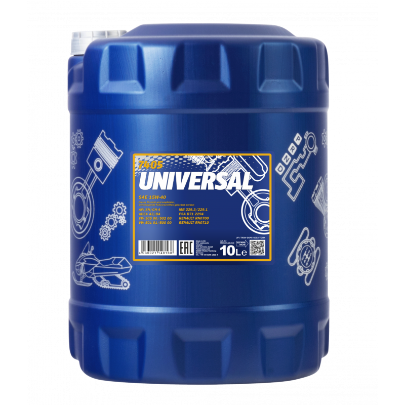 7405-10 UNIVERSAL SAE 15W/40 10L Super Motorenoel / Олива універсальна 7405-10 UNIVERSAL SAE 15W/40 10L Super Motorenoel / Олива універсальна