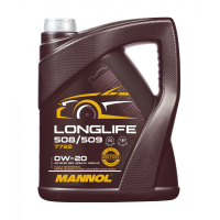 Моторное масло MANNOL Longlife 508/509 0W-20 5L