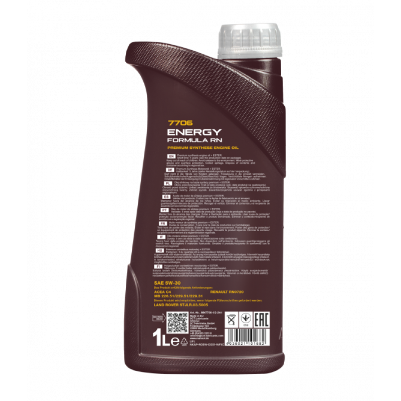 Моторна олива MANNOL O.E.M. for Renault Nissan 5w-30 1L 