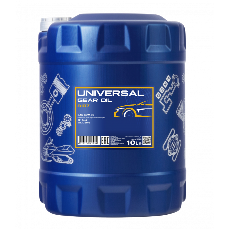 8107-10 UNIVERSAL GETRIEBEOEL 80w-90 GL-4  10L / Олива трансмісійна універсальна 8107-10 UNIVERSAL GETRIEBEOEL 80w-90 GL-4  10L / Олива трансмісійна універсальна