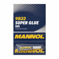 Супер клей гель MANNOL.de GEL Super Glue 3g
