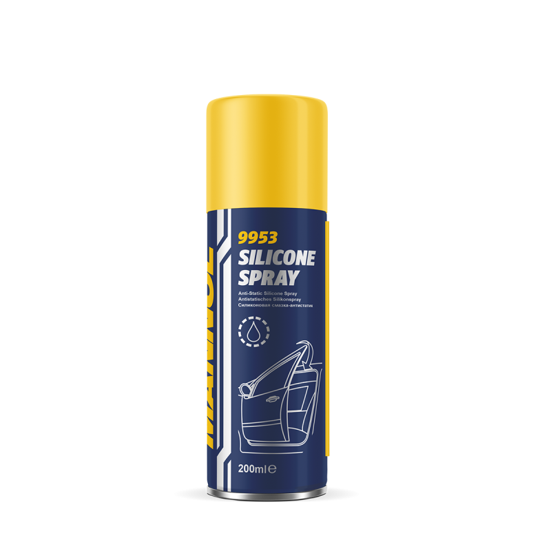 9953 Silicone Spray Antistatisch 200 ml / Силіконове водовідштовхуюче мастило (уп. 24шт) 9953 Silicone Spray Antistatisch 200 ml / Силіконове водовідштовхуюче мастило (уп. 24шт)