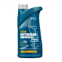 Моторна олива для 2х тактних двигунів MANNOL.de Outboard Universal 1L 