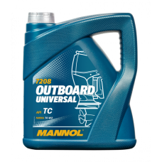 Моторна олива для 2х тактних двигунів MANNOL Outboard Universal 4L