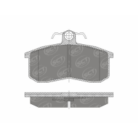 Дисковые тормозные колодки SCT SP 101 PR