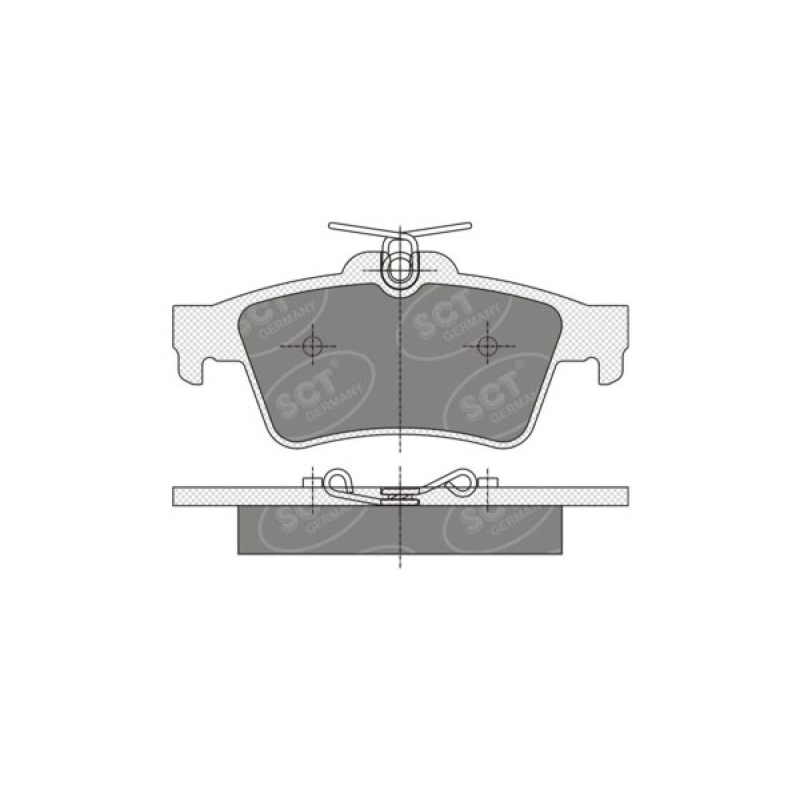 SP 357 PR гальмівні колодки дискові VAUXHALL, VOLVO, GM, FORD SP 357 PR гальмівні колодки дискові VAUXHALL, VOLVO, GM, FORD