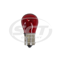 Автомобільні лампи SCT PR21W Red 12V 21W BAW15s